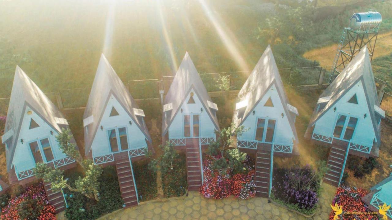 دالات Bungalow Lam Phuong Cac Hill المظهر الخارجي الصورة